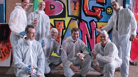 Finding the Next Banksy Team Photo.