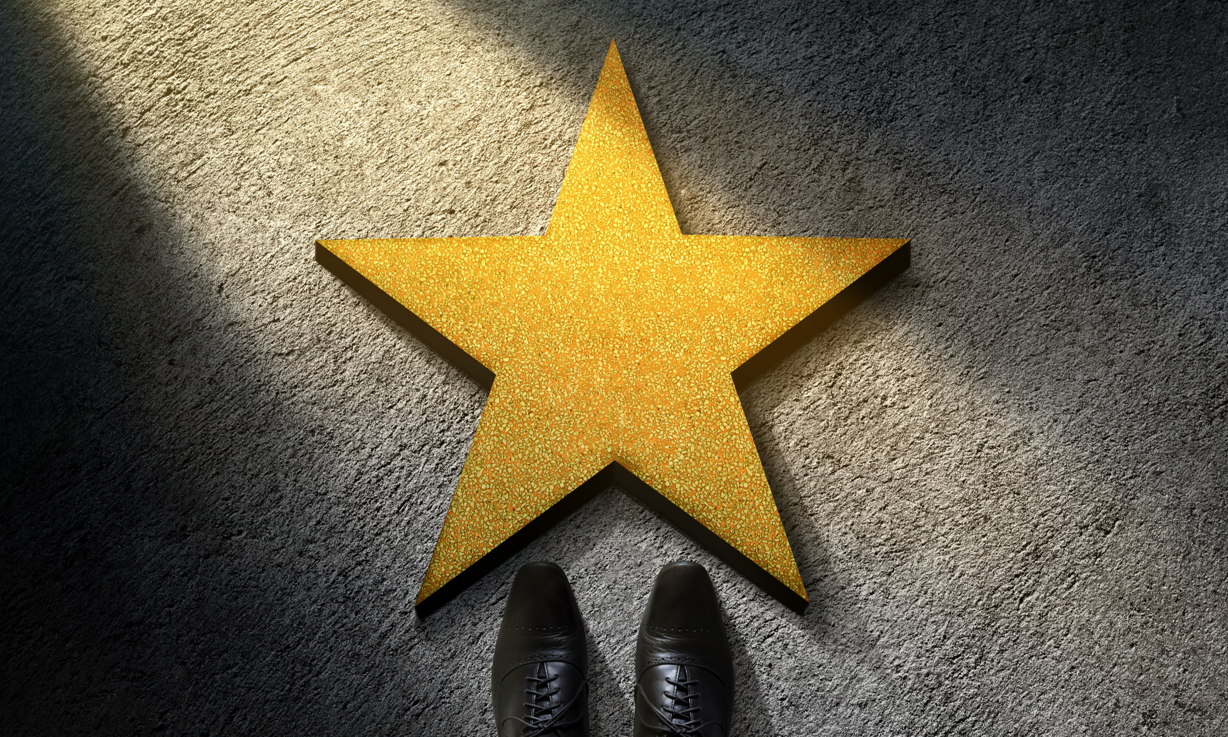 Star on Floor.