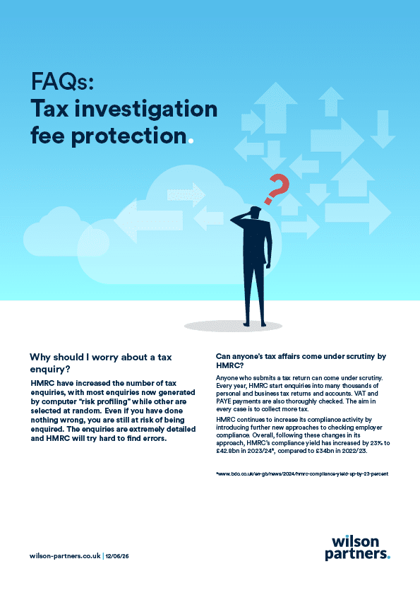 Tax investigation