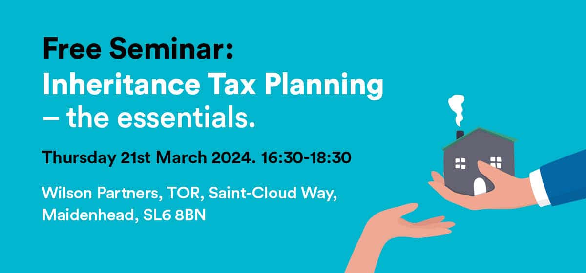 Inheritance Tax Planning Event