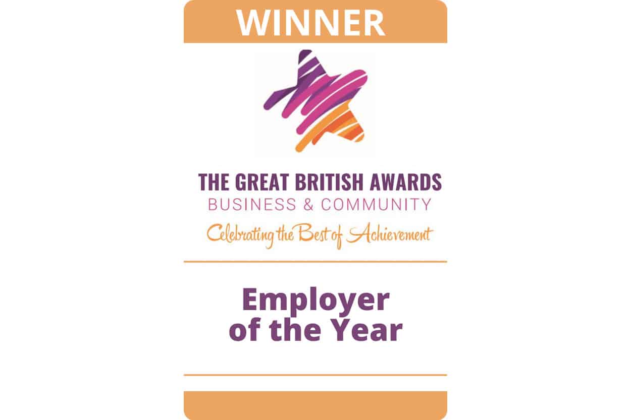 Winner Great British Business awards