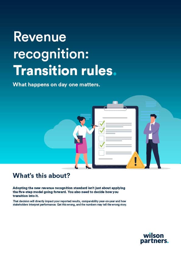 Revenue recognition