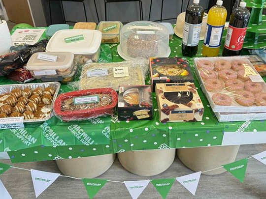 Macmillan Coffee Morning 2025